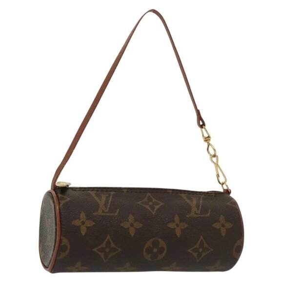 LOUIS VUITTON Monogram Papillon Pouch LV Auth - Picture 1 of 16
